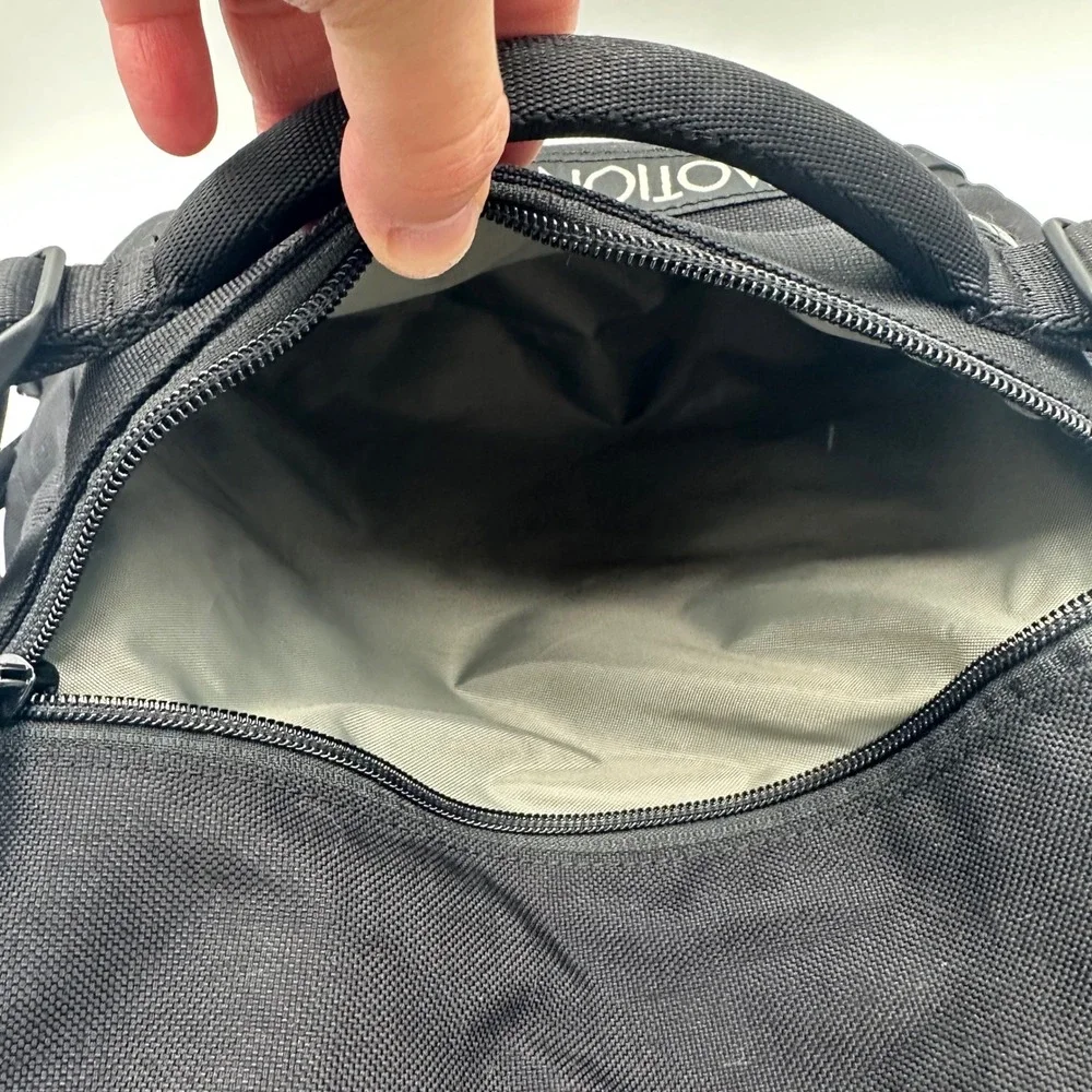 Evolved Motion Black Roll Top Rucking Backpack w/ 2‎ Water Bladders 30L Bag READ